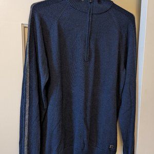 Men's Smartwool pullover zip sweater, sz M